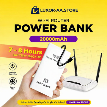 ( Imported )12V wifi router mini UPS 20000 mAH